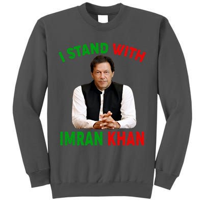 I Stand With Imran Khan Tall Sweatshirt