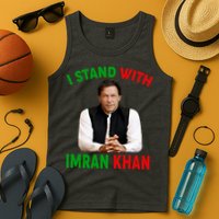 I Stand With Imran Khan Tank Top