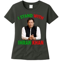 I Stand With Imran Khan Womens T-Shirt