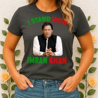 I Stand With Imran Khan Womens T-Shirt