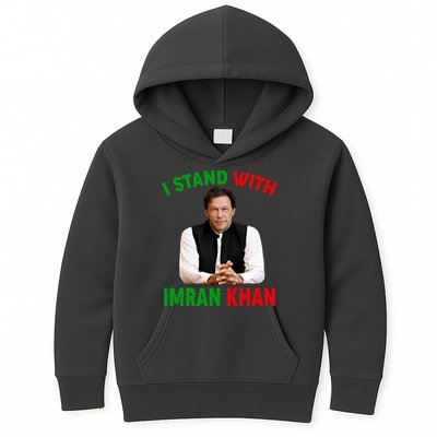 I Stand With Imran Khan Kids Hoodie