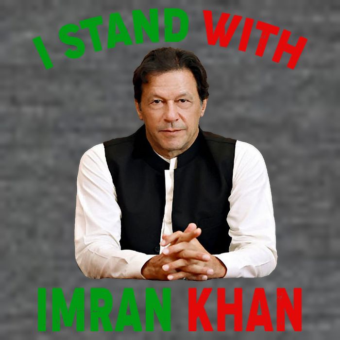 I Stand With Imran Khan Kids T-Shirt