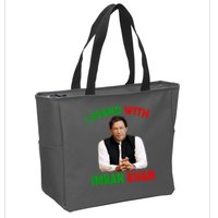 I Stand With Imran Khan Zip Tote Bag