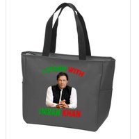 I Stand With Imran Khan Zip Tote Bag