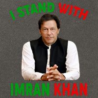 I Stand With Imran Khan Cotton Canvas Backpack