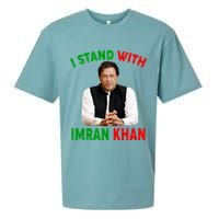 I Stand With Imran Khan Sueded Cloud Jersey T-Shirt