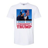 I Stand With President Trump After The Shooting At His Rally Softstyle CVC T-Shirt