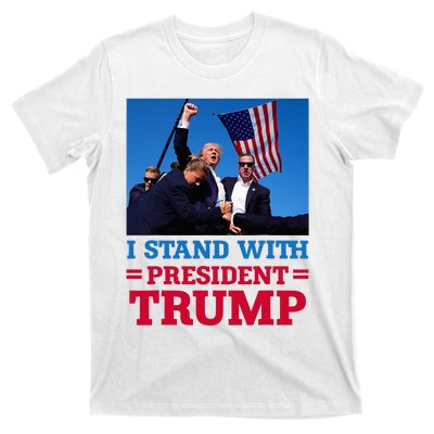 I Stand With President Trump After The Shooting At His Rally T-Shirt