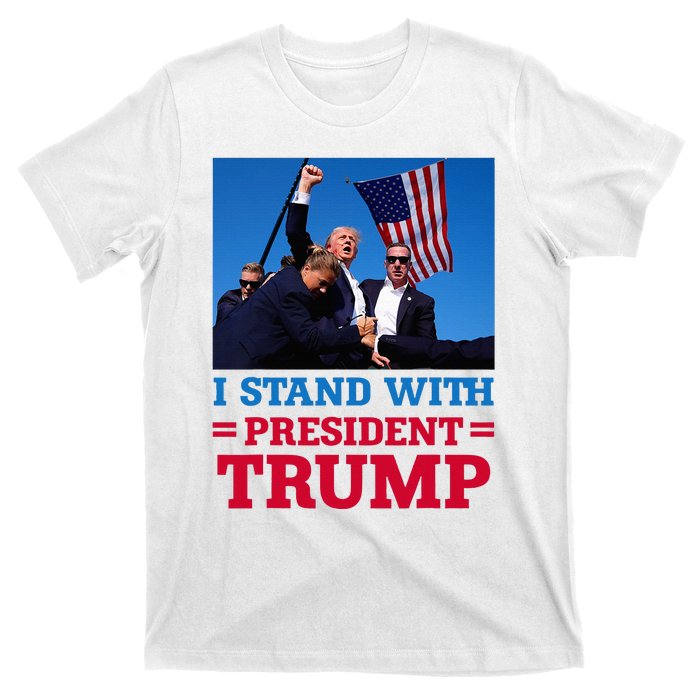 I Stand With President Trump After The Shooting At His Rally T-Shirt