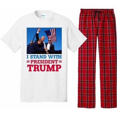 I Stand With President Trump After The Shooting At His Rally Pajama Set