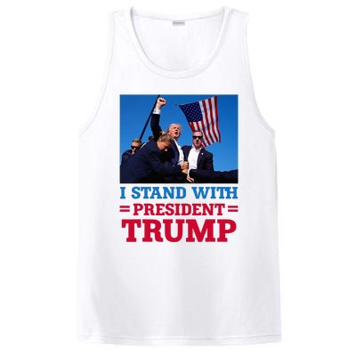 I Stand With President Trump After The Shooting At His Rally PosiCharge Competitor Tank