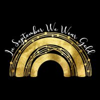 In September We Wear Gold Rainbow Childhood Cancer Doggie Tank