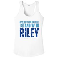 I Stand With Riley Gaines Protect Wo Sports Ladies PosiCharge Competitor Racerback Tank