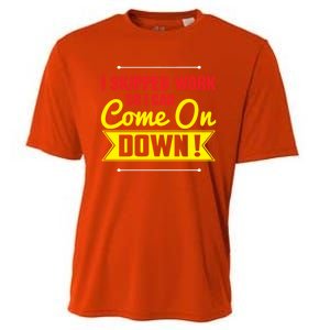 I Skipped Work So I Can Come On Game Show Contestant Gift Great Gift Cooling Performance Crew T-Shirt