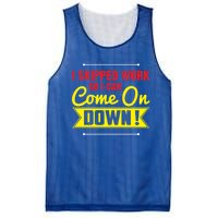 I Skipped Work So I Can Come On Game Show Contestant Gift Great Gift Mesh Reversible Basketball Jersey Tank