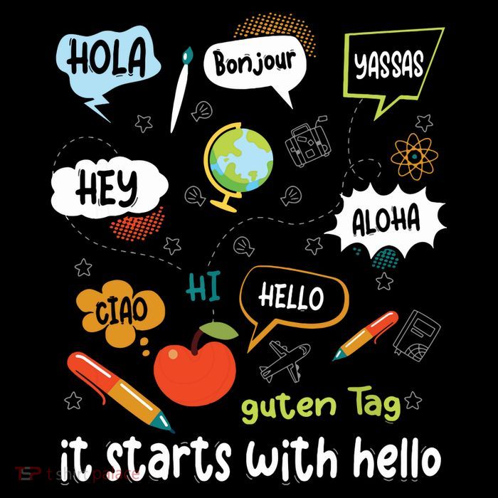 It Starts With Hello T-Shirt