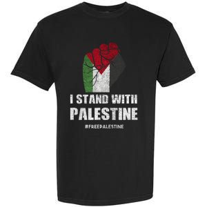 I Stand With Palestine For Their Freedom Garment-Dyed Heavyweight T-Shirt