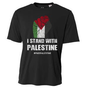 I Stand With Palestine For Their Freedom Cooling Performance Crew T-Shirt