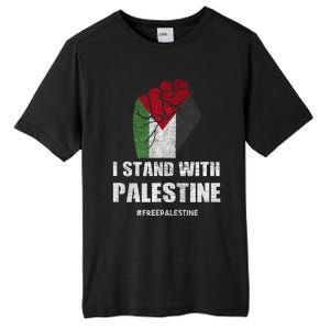 I Stand With Palestine For Their Freedom Tall Fusion ChromaSoft Performance T-Shirt