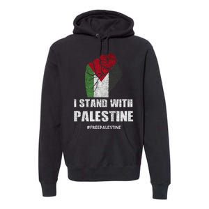 I Stand With Palestine For Their Freedom Premium Hoodie