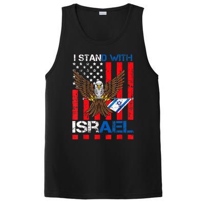 I Stand With Israel Support Israel Love Israeli PosiCharge Competitor Tank