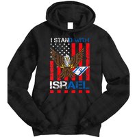 I Stand With Israel Support Israel Love Israeli Tie Dye Hoodie