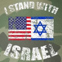 I Stand With Israel Legacy Tie Dye Trucker Hat