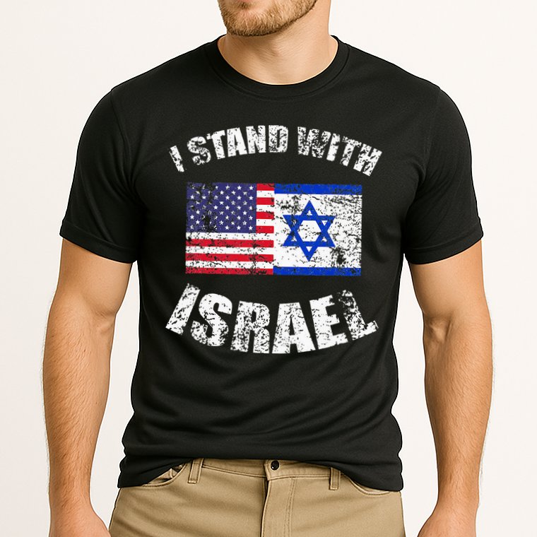 I Stand With Israel Performance Shirt