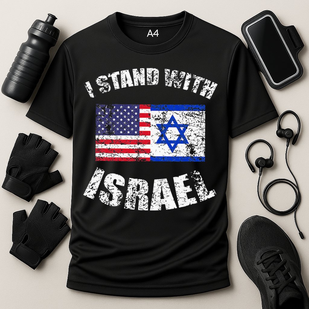 I Stand With Israel Performance Shirt