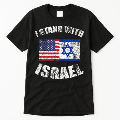 I Stand With Israel Tall T-Shirt