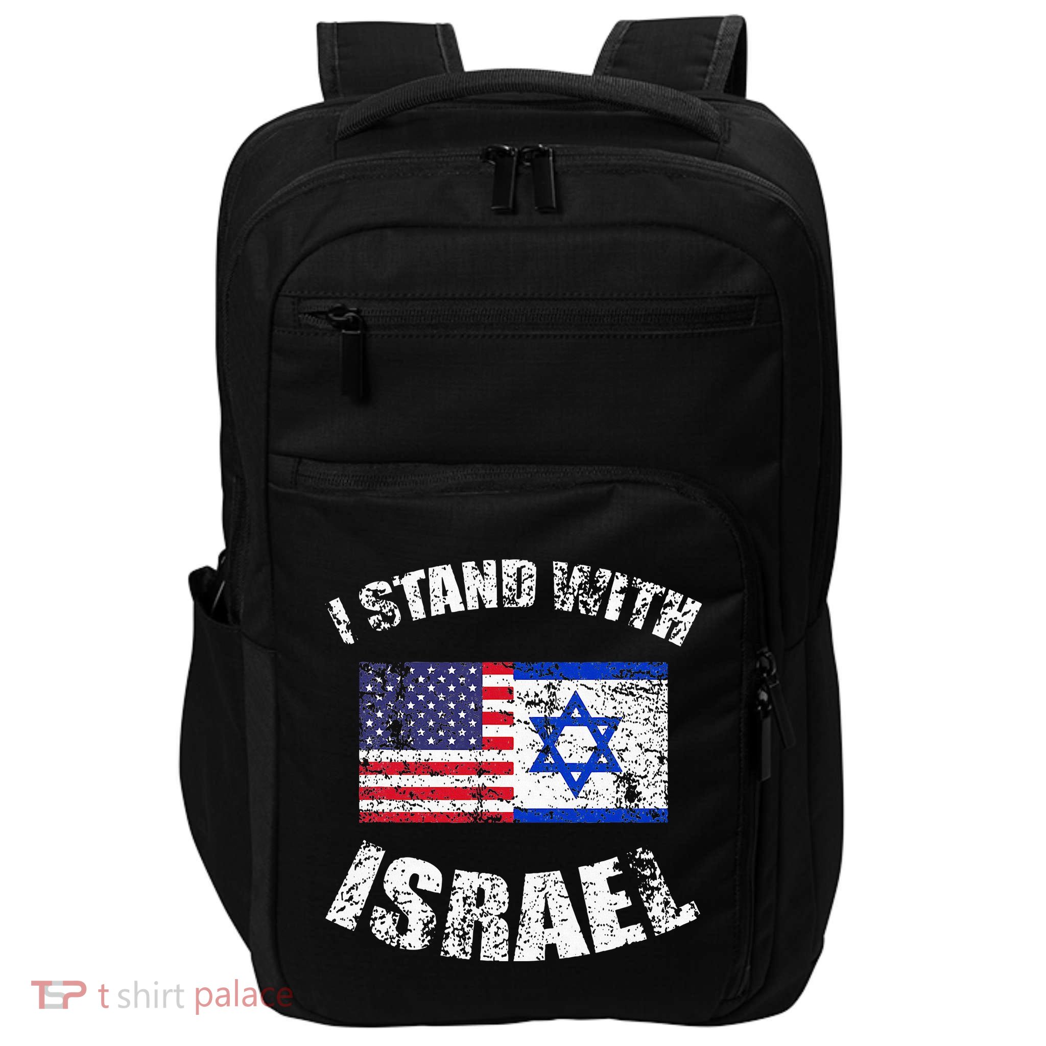 I Stand With Israel Impact Tech Backpack