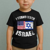 I Stand With Israel Toddler T-Shirt