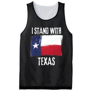 I Stand With Texas Flag Usa State Of Texas Mesh Reversible Basketball Jersey Tank