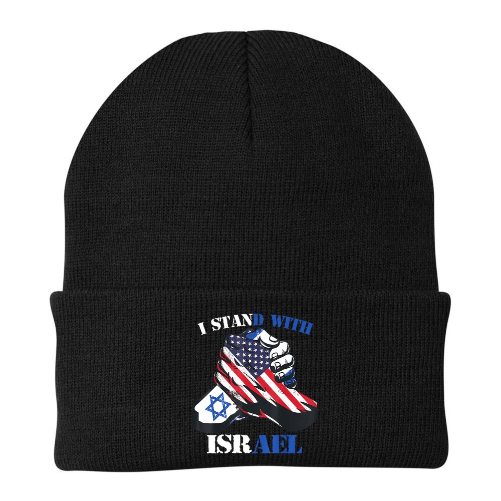 I Stand With Israel Support Israel Love Israeli Brotherhood Beanie
