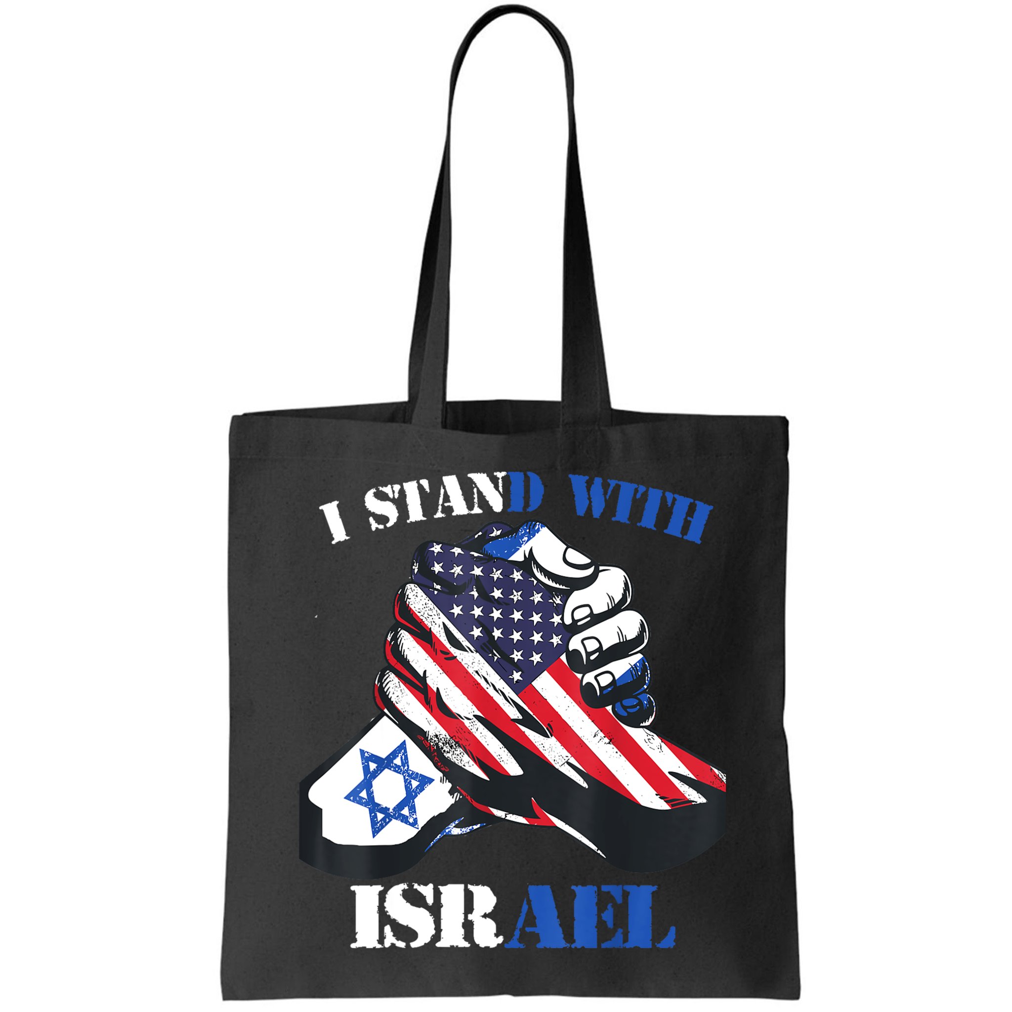 I Stand With Israel Support Israel Love Israeli Brotherhood Bag