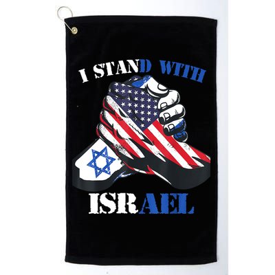 I Stand With Israel Support Israel Love Israeli Brotherhood Golf Towel