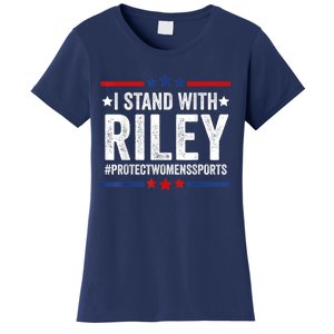 I Stand With Riley Gaines #ProtectWomensSports Women's T-Shirt