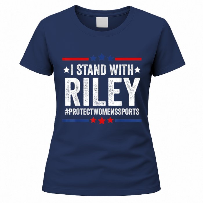 I Stand With Riley Gaines #ProtectWomensSports Women's T-Shirt