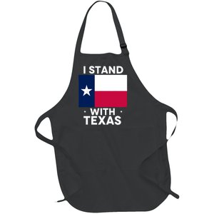 I Stand With Texas Scotus Full-Length Apron With Pockets