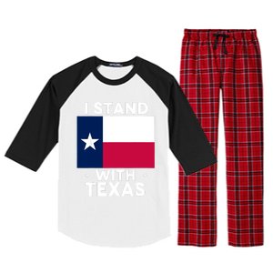 I Stand With Texas Scotus Raglan Sleeve Pajama Set