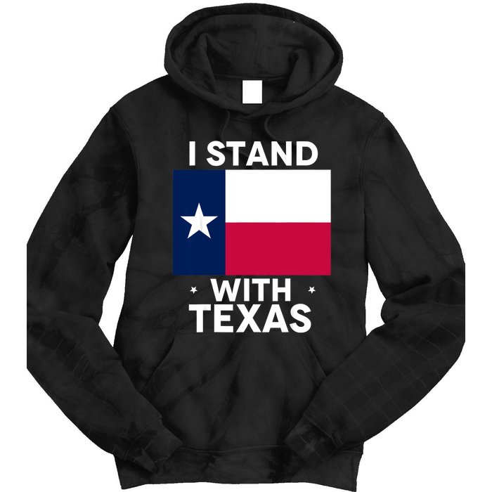 I Stand With Texas Scotus Tie Dye Hoodie