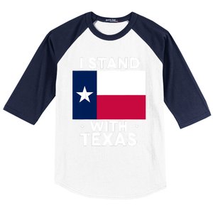 I Stand With Texas Scotus Baseball Sleeve Shirt