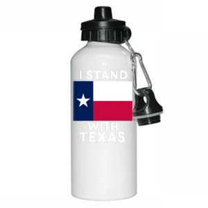 I Stand With Texas Scotus Aluminum Water Bottle