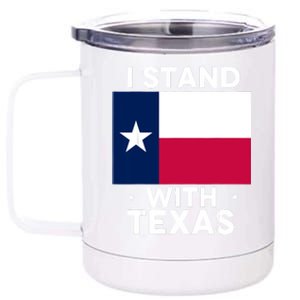 I Stand With Texas Scotus 12 oz Stainless Steel Tumbler Cup