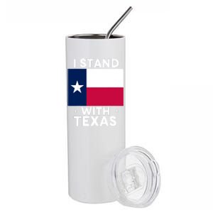 I Stand With Texas Scotus Stainless Steel Tumbler