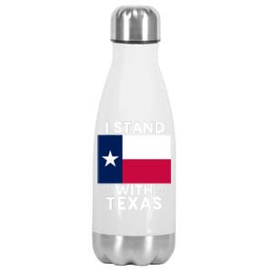 I Stand With Texas Scotus Stainless Steel Insulated Water Bottle