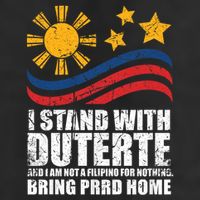 I Stand With Duterte I'm Not Filipino For Nothing Free PRRD Knit Cap Winter Beanie