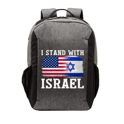 I Stand With Israel shirt Israel Strong  wo Vector Backpack