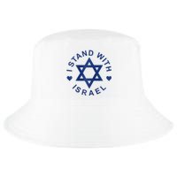 I Stand With Israel Israeli Flag Jewish Star Of David Israel Strong Cool Comfort Performance Bucket Hat