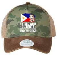 I Stand With Duterte I'M Not Filipino Philippine PRRD Legacy Tie Dye Trucker Hat